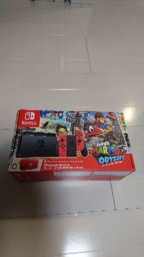 新品☆ニンテンドースイッチ スーパーマリオオデッセイセット