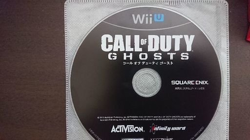 [Wii U]ポッ拳＆CODG 8000円 京都か大津市のみ
