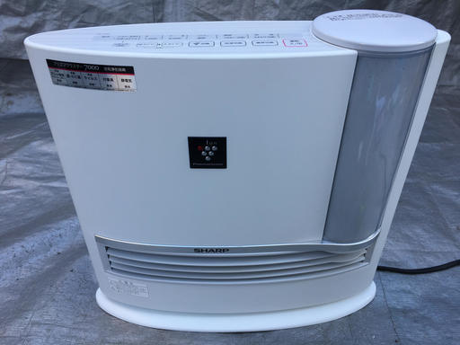 ▲SHARP 加湿セラミックファンヒーター HX-A120-W 11年製▲
