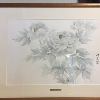 値下げしました。絵 作 荒川貴美子 水彩画 油墨画