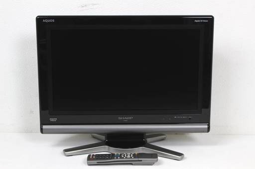 083) 美品 シャープ 20V型 ハイビジョン 液晶テレビ AQUOS 2007年製 LC-20D10 SHARP