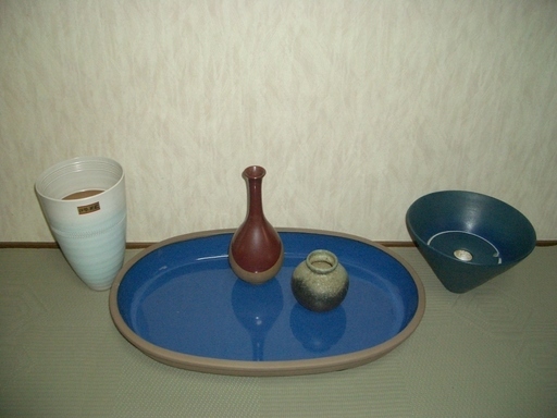 生け花　【４】　花器まとめて