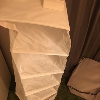 IKEA イケア SKUBB クローゼット用6段収納ボックス 吊...