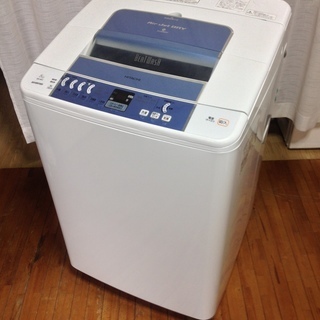 【再出品】日立 乾燥機能付き洗濯機8.0kg BW-8KV