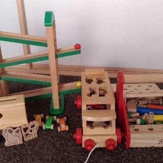 木製知育玩具４点セット