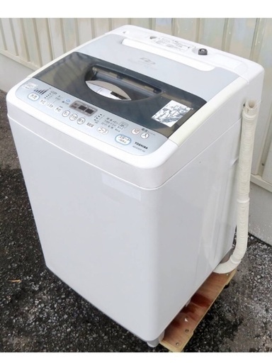東芝《風乾燥機能付き洗濯機》AW-60SDF　6.0kg　09年　DDインバーター