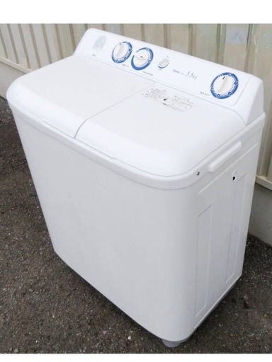 ハイアール《2槽式洗濯機》JW-W55C　5.5kg　2012年製