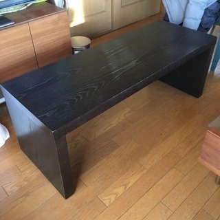 木製テーブル☆ブラック