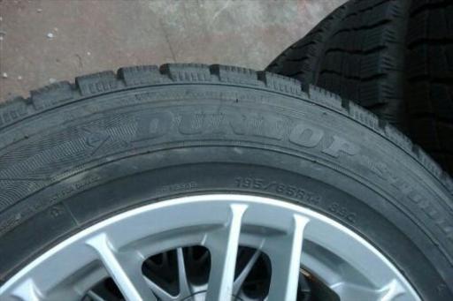 アルミ&スタッドレス 195/65R14 4本セット 5穴マルチ PCD114.3/PCD100