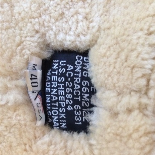 US SHEEPSKIN ムートンフライトジャケット TYPE B3