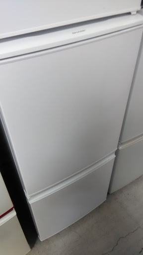 【送料無料・設置無料サービス有り】冷蔵庫 2015年製 SHARP SJ-D14A-W 中古