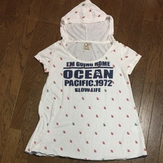 <お値下げ> ocean pacific フード付きTシャツ