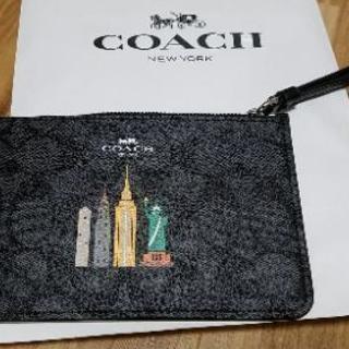 【新品未使用】COACHポーチ