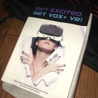 【ほぼ新品】VOX PLUS Gear+ 3DVRゴーグル 4-...