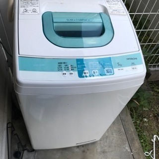 日立 14年式 5kg 全自動洗濯機