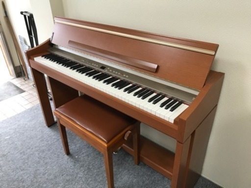 カワイ電子ピアノ 木目調 椅子付き　L5 カワイ L-5 木製鍵盤 カワイ電子ピアノ 木目調 椅子付き L5 河合楽器 木製