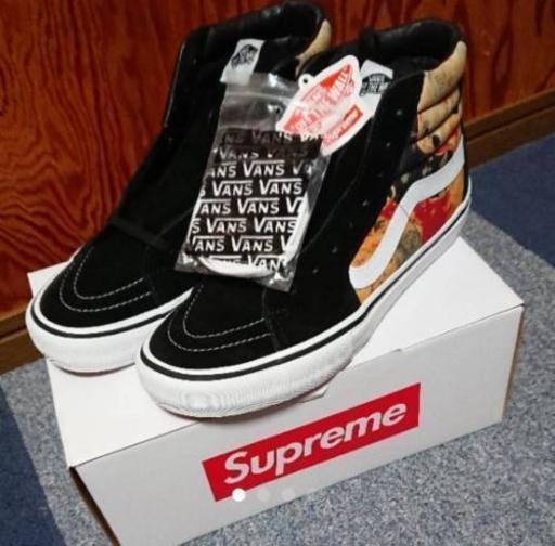 【supreme × vans × AndresSerrano\nコラボスニーカー】