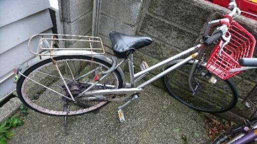 自転車 ジャンクです