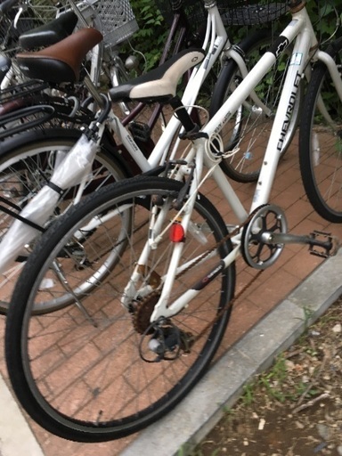 【値段交渉有】シボレー自転車・白 CHEVROLET