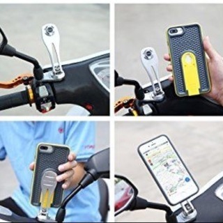 5.5インチiPhone専用 バイク用ホルダー