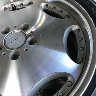 18インチアルミホイール☆中古タイヤ付き