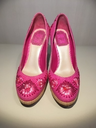 Dior パンプス フラワー