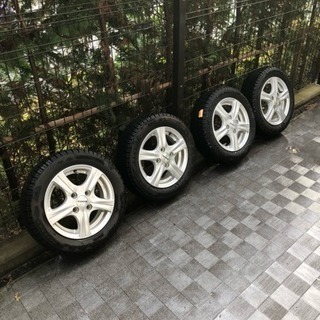 スタッドレスタイヤ 13インチ 4本 ホイール付 軽自動車用 155 65 R13