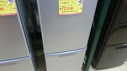 パナソニック 2ドア冷蔵庫138L NR-B147W 2015年製 中古品 (高く買い取るゾウ中間店)
