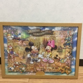 ディズニー雑貨、完成品ディズニーパズル、、完成品パズル( ^ω^ )