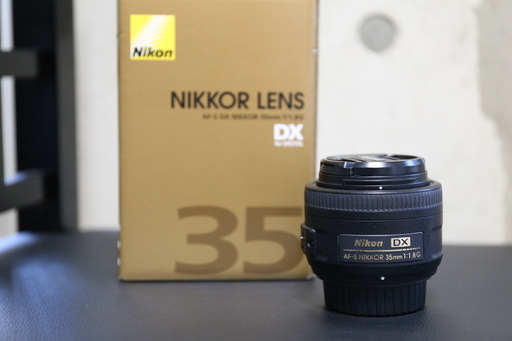 ニコン純正 35mm F1.8  初めての単焦点にぴったり！軽量で明るいレンズ