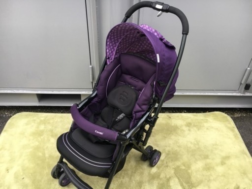 Combi コンビ☆ベビーカー メチャカルファーストα CA-400☆ソルトパープル☆清掃済みです♫