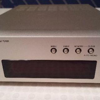ONKYO FM STEREO/AM TUNER T-405Wジャンク