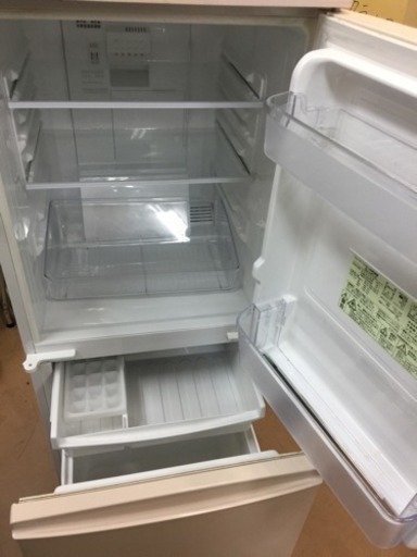 2ドア冷蔵庫