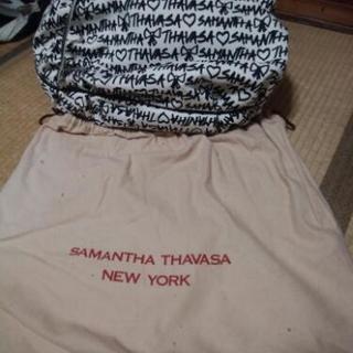 サマンサタバタの手提げ袋 約30cm x 45cm