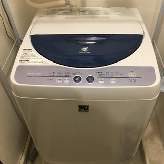 SHARP シャープ 全自動洗濯機 5.5kg  ES-55E4-KB