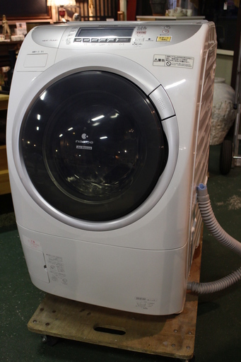 激安　2008年製　大容量　panasonic nanoe　洗 9㎏/乾6㎏　ドラム式洗濯機