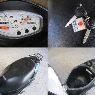 ☆程度良好！SUZUKIアドレスV50(CA44A)4ストFiで快適/低燃費！☆東京