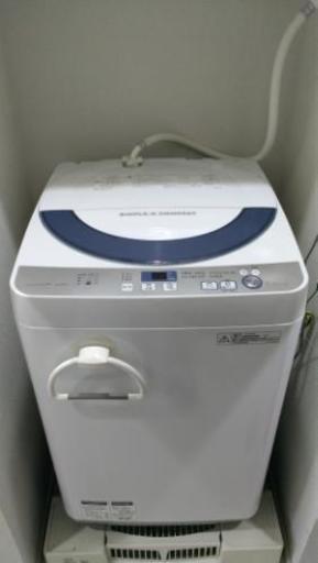 【美品】シャープ 全自動電気洗濯機