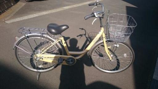 内装3段 26インチ 中古自転車 シティサイクル オートライト
