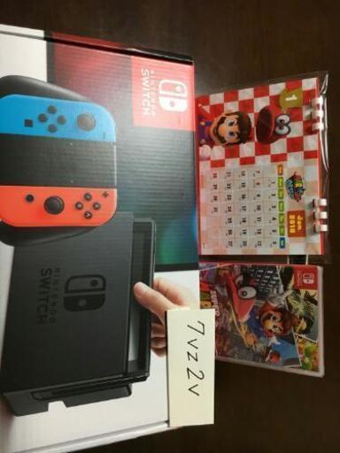 任天堂switch 本体 新品 マリオオデッセイ カセット