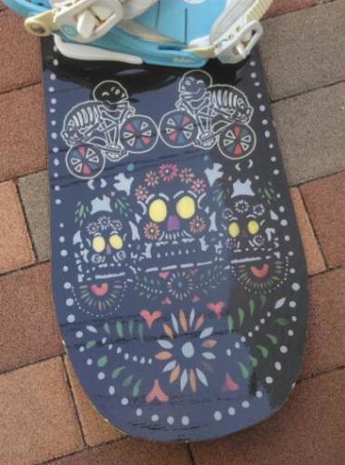 スノーボード2点セット レディース エントリーモデル スノーボード2点