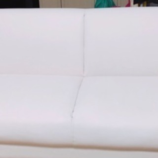 コメント〆切 美品 白のソファベッド