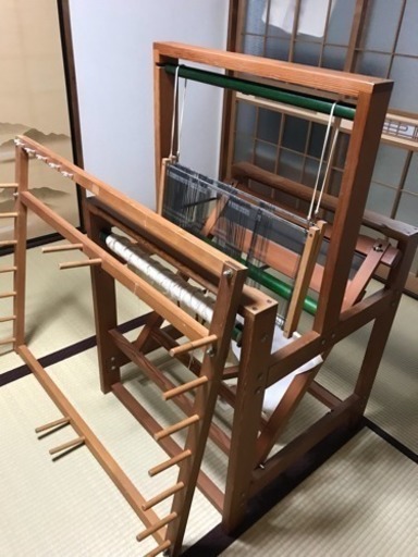 手織機  さおり織り