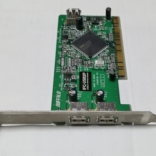 PCIバス対応USB2.0&USB1.1　インターフェースボード