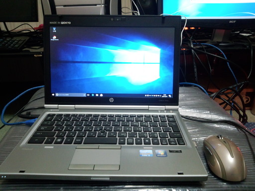 ノートパソコン HP Elitebook 2560p i5-2450M SSD128GB メモリ6GB Windows10