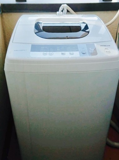 5㎏洗濯機 2016年製 日立