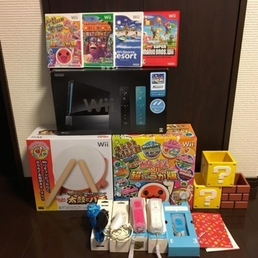 wii本体、ソフト、付属品
