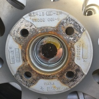 軽 エブリイ 62w トラフィックスター ホイール 15×5J 165×50×15