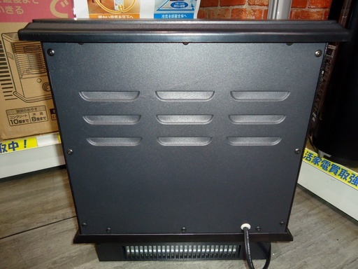 べルソス　電気ファンヒーター　VS-HF2201 黒
