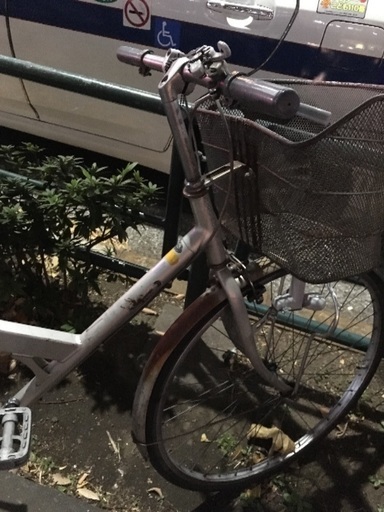 サビ自転車 ジャンク品です